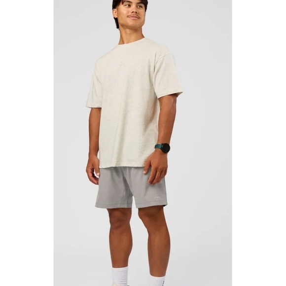 LSKD Rep 7 Performance Shorts Mens Medium Alloy Gray Linerless NEW NWT - Picture 3 of 16